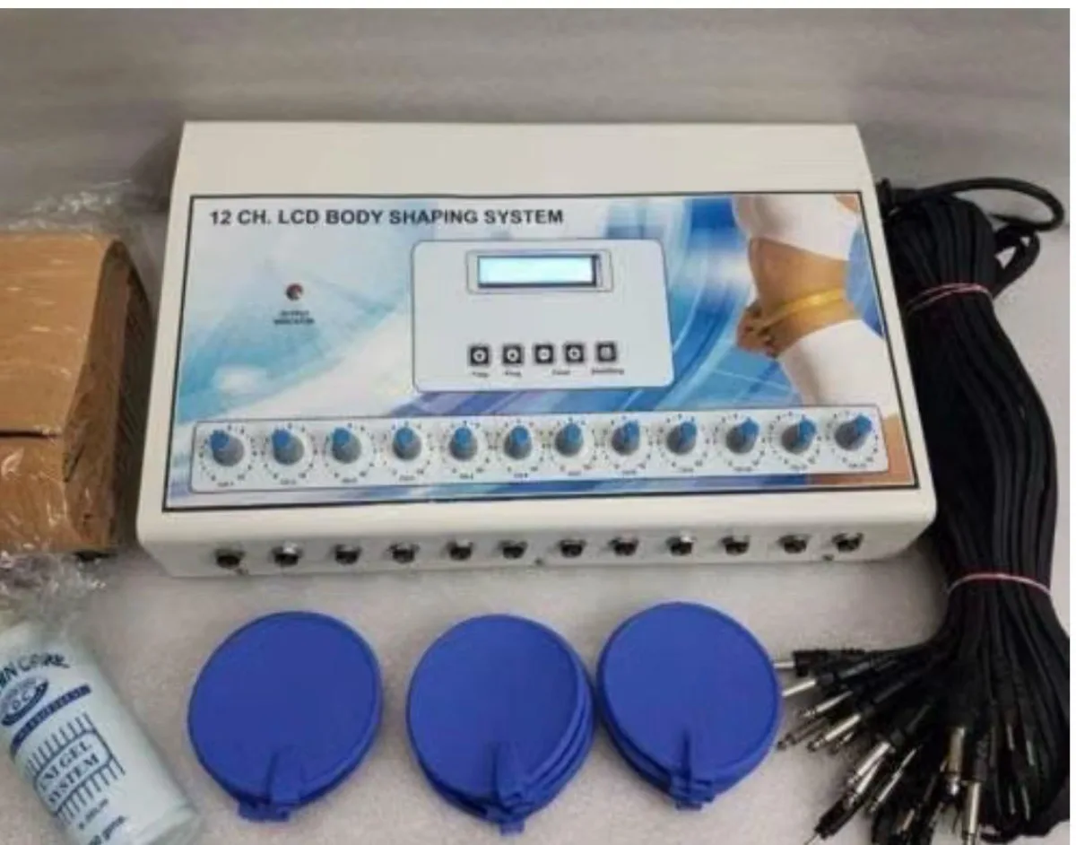 Electronic muscle stimulation at Dr. Tupe's Clinic