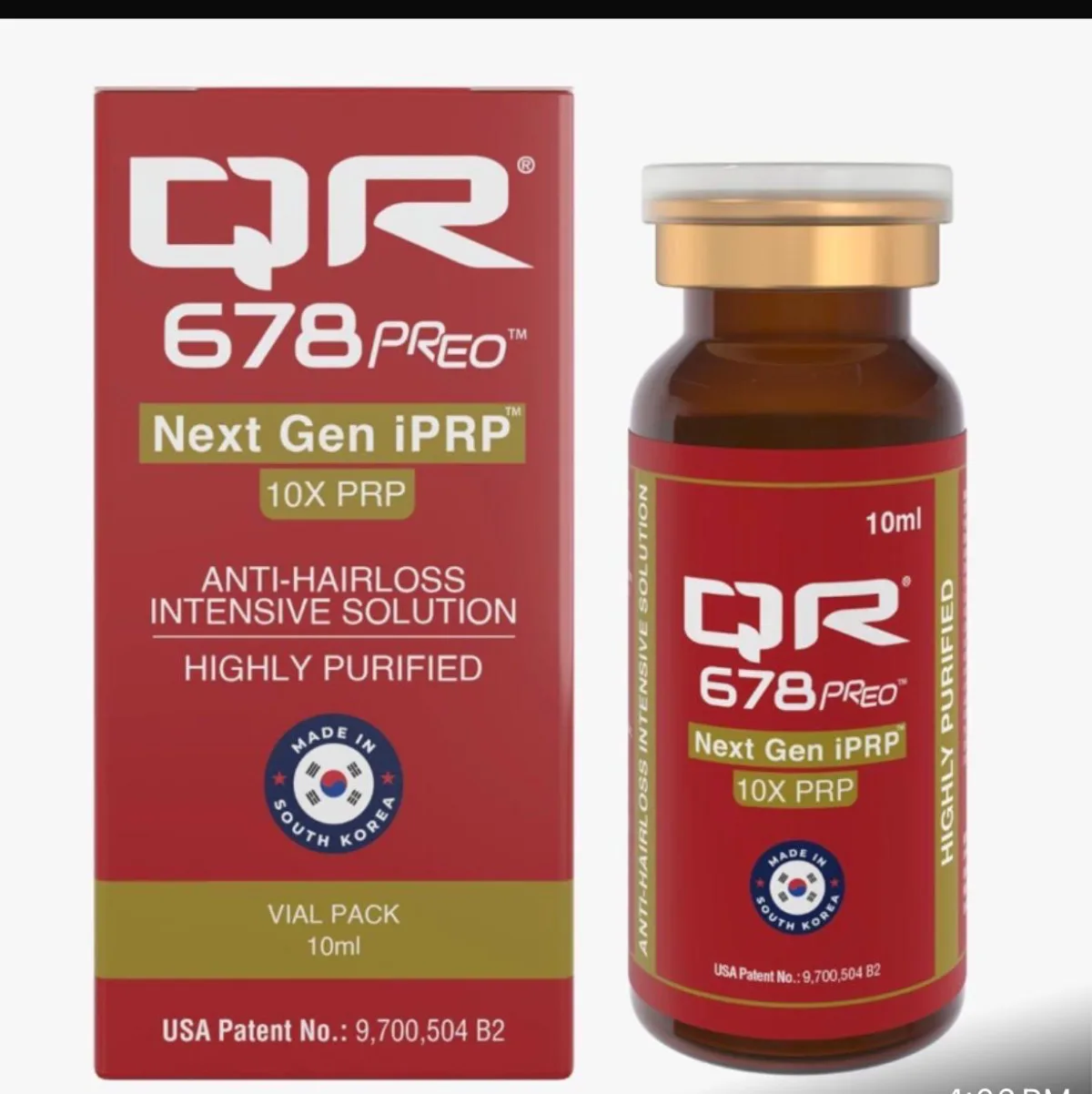 PRP (Platelet-rich plasma) hair treatment at Dr. Tupe's Clinic